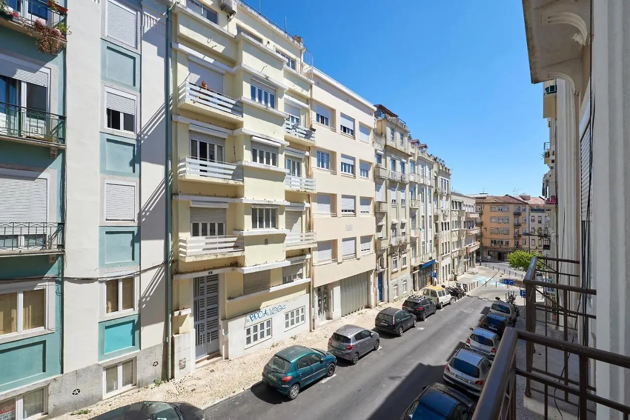 דירה ליסבון Renovated Spacious Baixa Apartment, By Timecooler פורטוגל